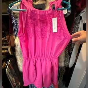 Pink Francesca’s romper